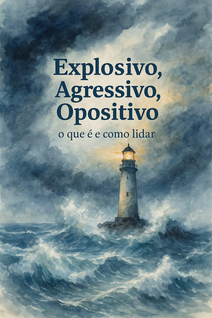 Capa do livro Explosivo, Agressivo, Opositivo